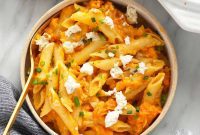 Velvety Roasted Butternut Squash Pasta