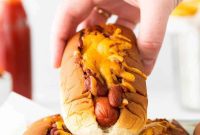Decadent Chili Cheese Dog