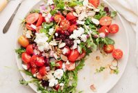 Peppery Arugula Goat Cheese Salad