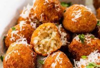 Crispy Parmesan Arancini