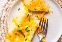 Fluffy Cheesy Omelet