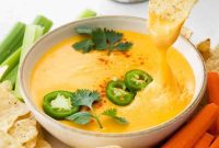 Creamy Homemade Nacho Cheese