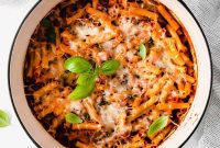 Ultimate Cheesy Ziti Bake