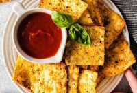 Crispy Air Fried Pasta Snacks