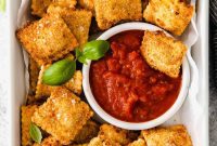 Crispy Air Fried Ravioli