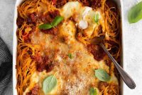 Ultimate Cream Cheese Spaghetti Bake