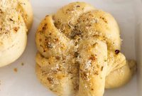 Golden Garlic Parmesan Twists