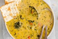 Creamy Broccoli Cheddar Potato Soup