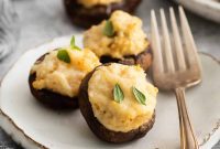 Savory Crab-Stuffed Mushrooms