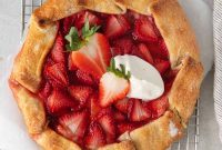 Luscious Strawberry Cream Cheese Tart