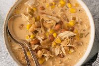 Creamy Slow Cooker White Chicken Chili