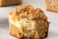 Swirled Apple Cream Cheese Coffee Cake