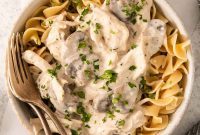 Luscious Slow Cooker Cream Cheese Chicken