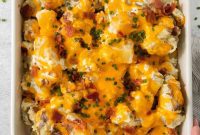 Decadent Twice-Baked Potato Bake