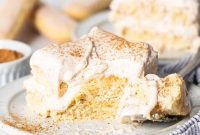 Festive Eggnog Tiramisu