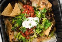 No-Fuss Air Fryer Nachos