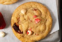 Divine Strawberry Cheesecake Cookies