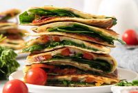 Mediterranean Sunshine Quesadilla