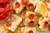 Protein Packed Pepperoni Pizza Bites