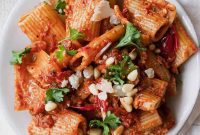 Zesty Sun-Dried Tomato Pasta with Parmesan