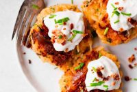 Cheesy Potato Fritters