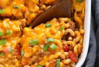 Ultimate Cheeseburger Bake