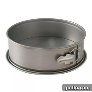 Essential kitchen tool: a sturdy springform pan.