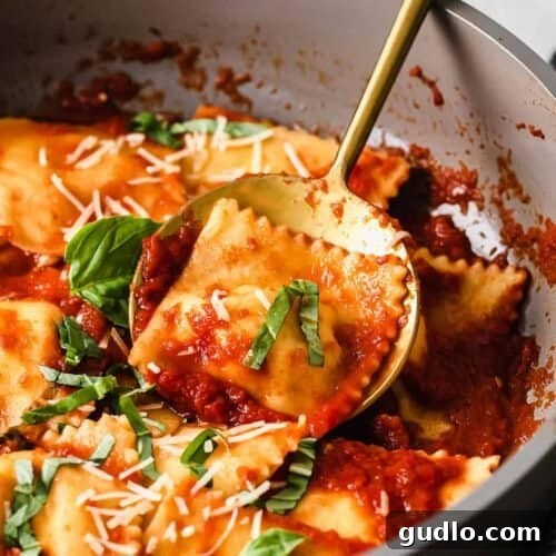 Homemade cheese ravioli, perfectly crafted for a delicious meal.
