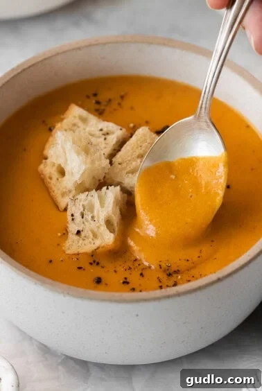 Cheese soup in a bowl.