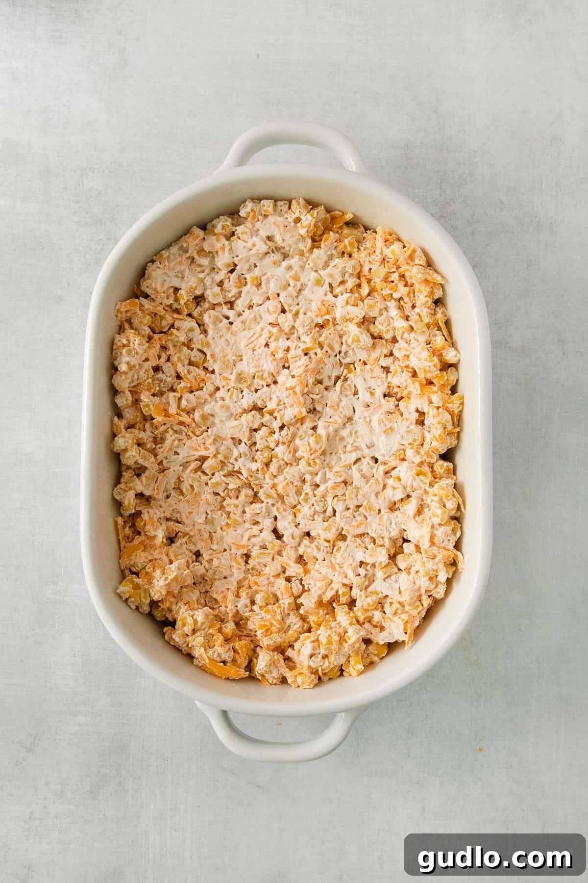 a casserole dish filled with rice and meat.