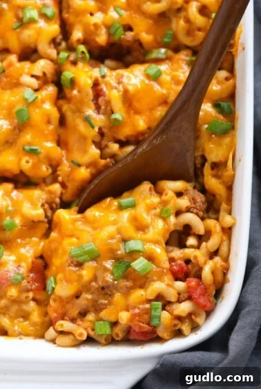 cheeseburger casserole