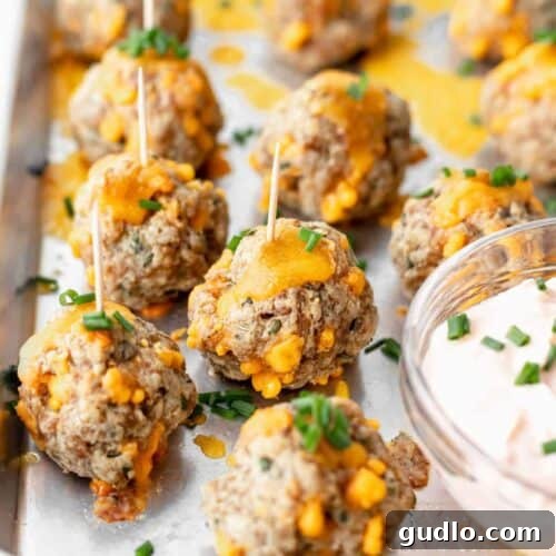 cream cheese sausage balls