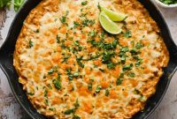 Creamy Chicken Enchilada Dip