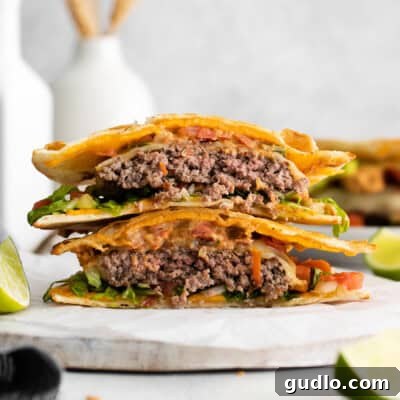 Quesadilla burger.